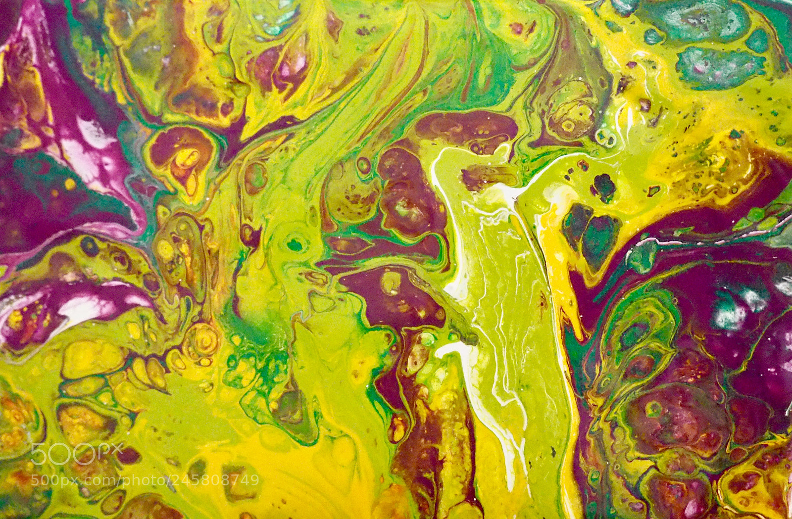 Olympus OM-D E-M1 sample photo. Fluid painting acrylics photography