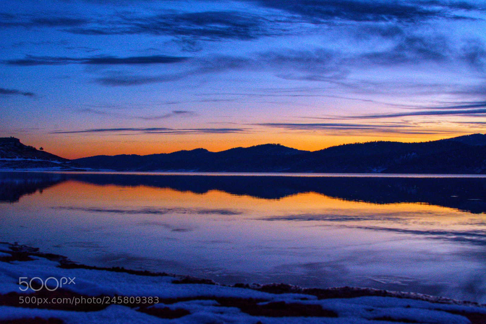 Nikon D7100 sample photo. Carter lake sunset photography