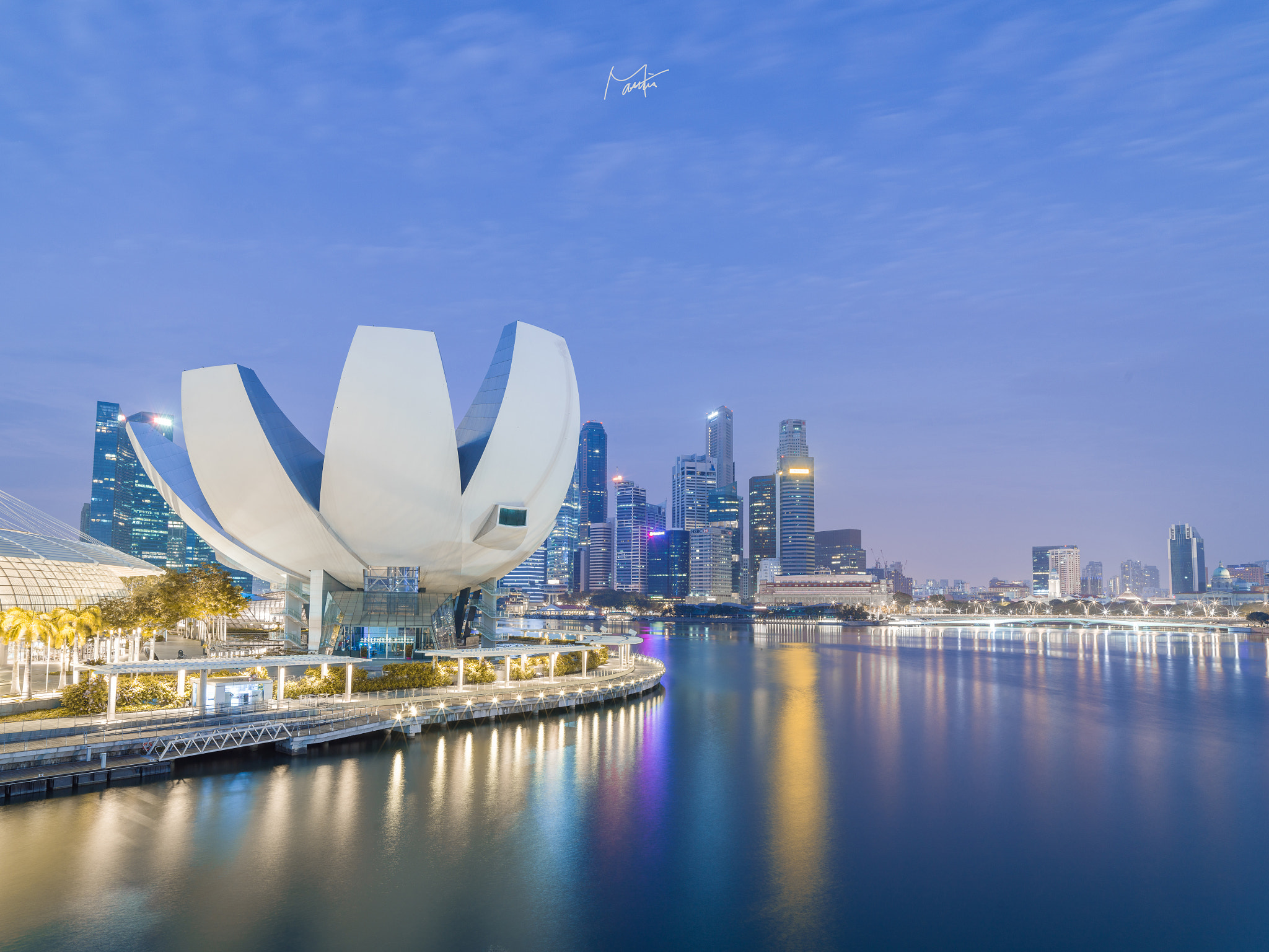 Hasselblad H6D sample photo. One morrning around marina bay photography