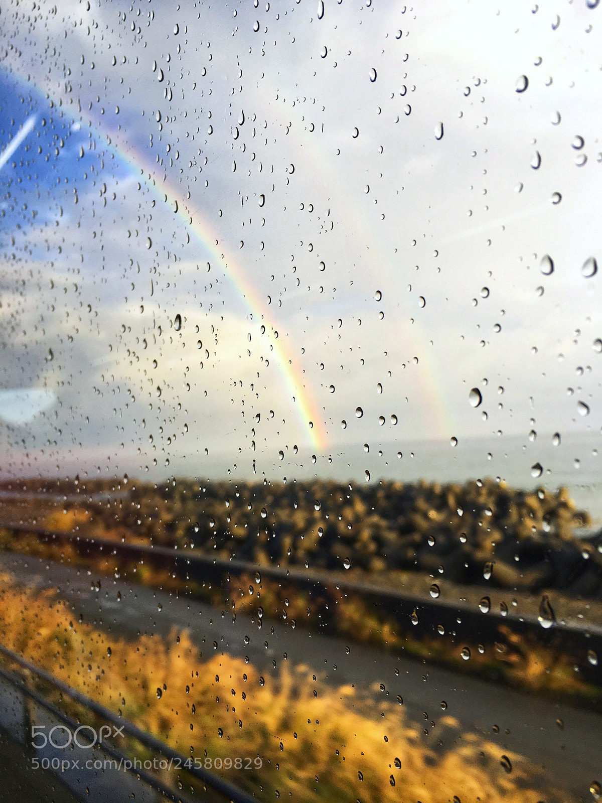 Apple iPhone 6s sample photo. Double rainbow photography