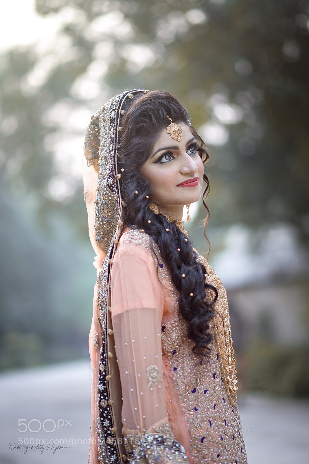 Nikon D610 sample photo. Bride photography