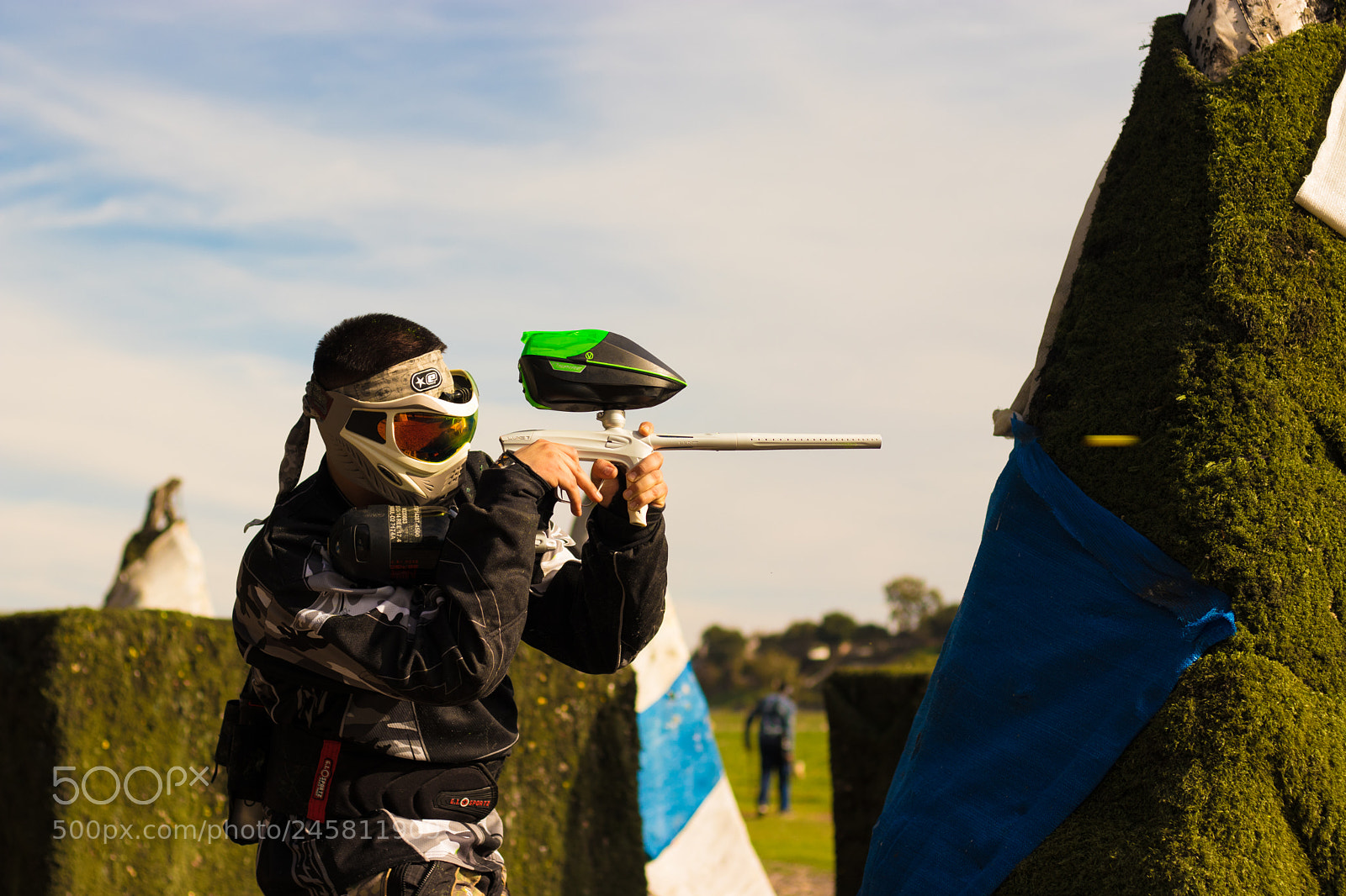 Canon EOS 800D (EOS Rebel T7i / EOS Kiss X9i) sample photo. Paintball photography