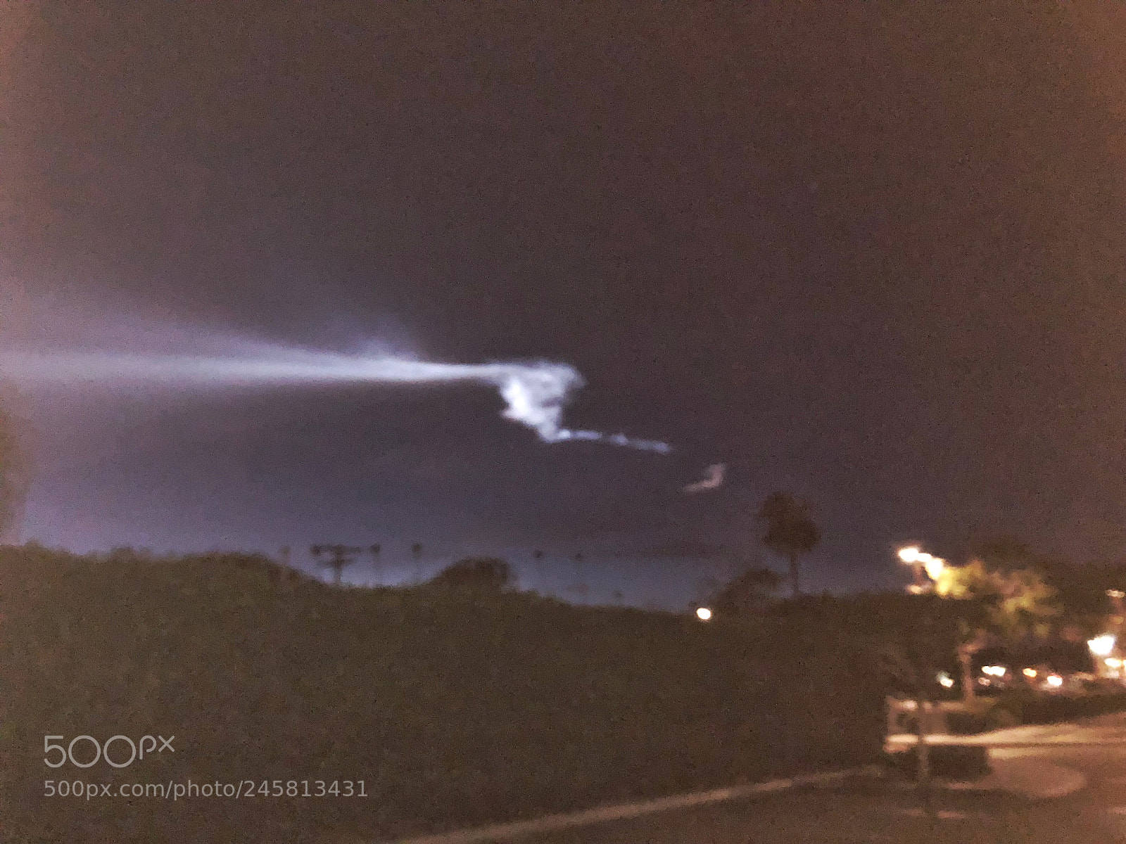 Apple iPhone 8 Plus sample photo. Space rocket launch photography