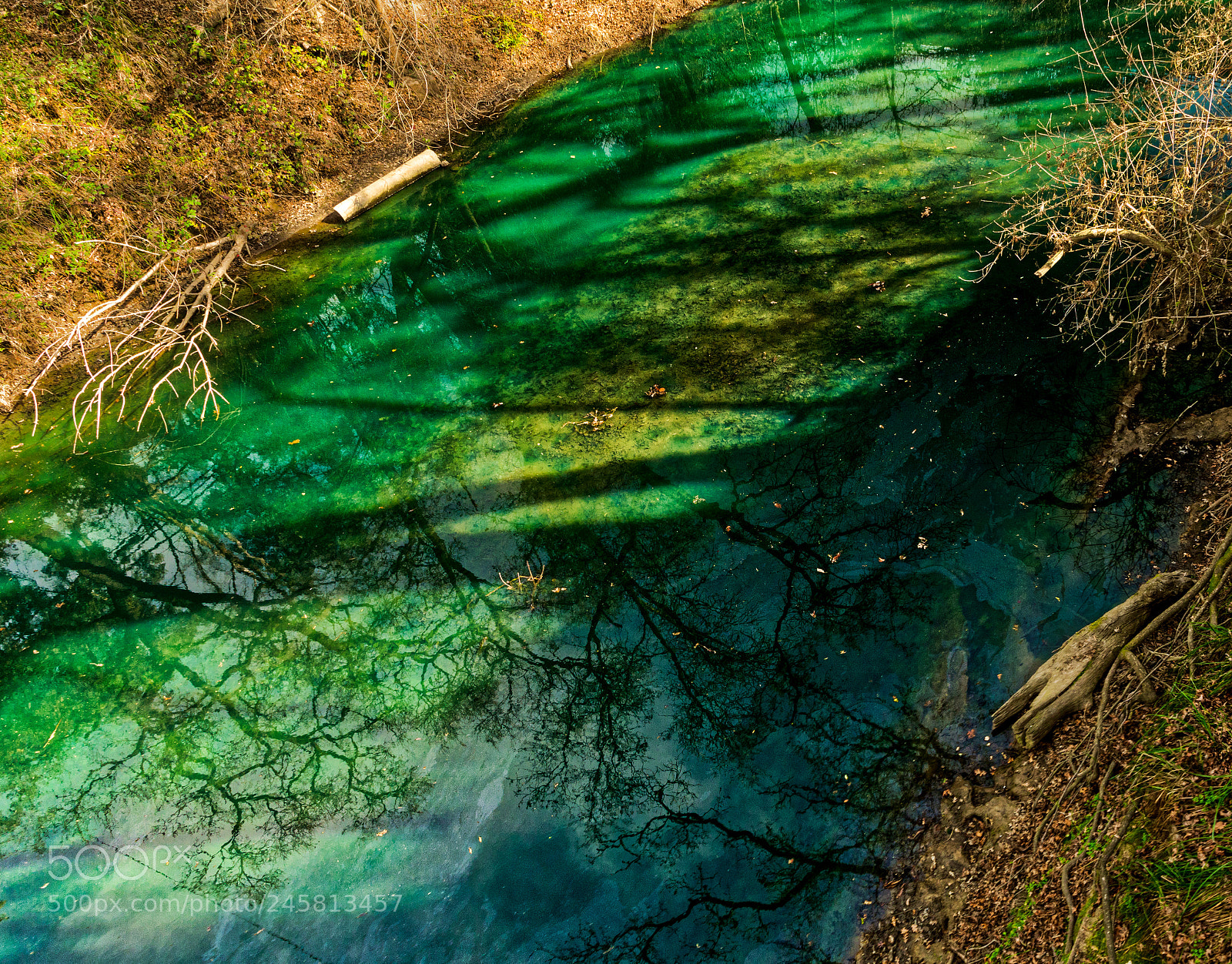 Pentax K-3 II sample photo. Polluted creek photography