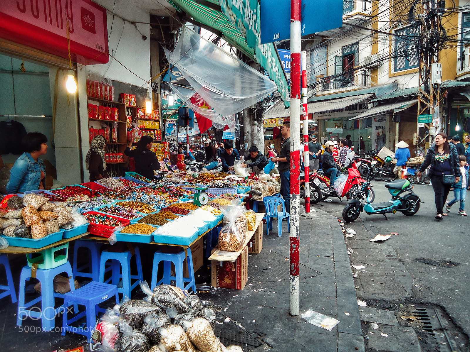 Sony Cyber-shot DSC-W610 sample photo. Hang duong street photography