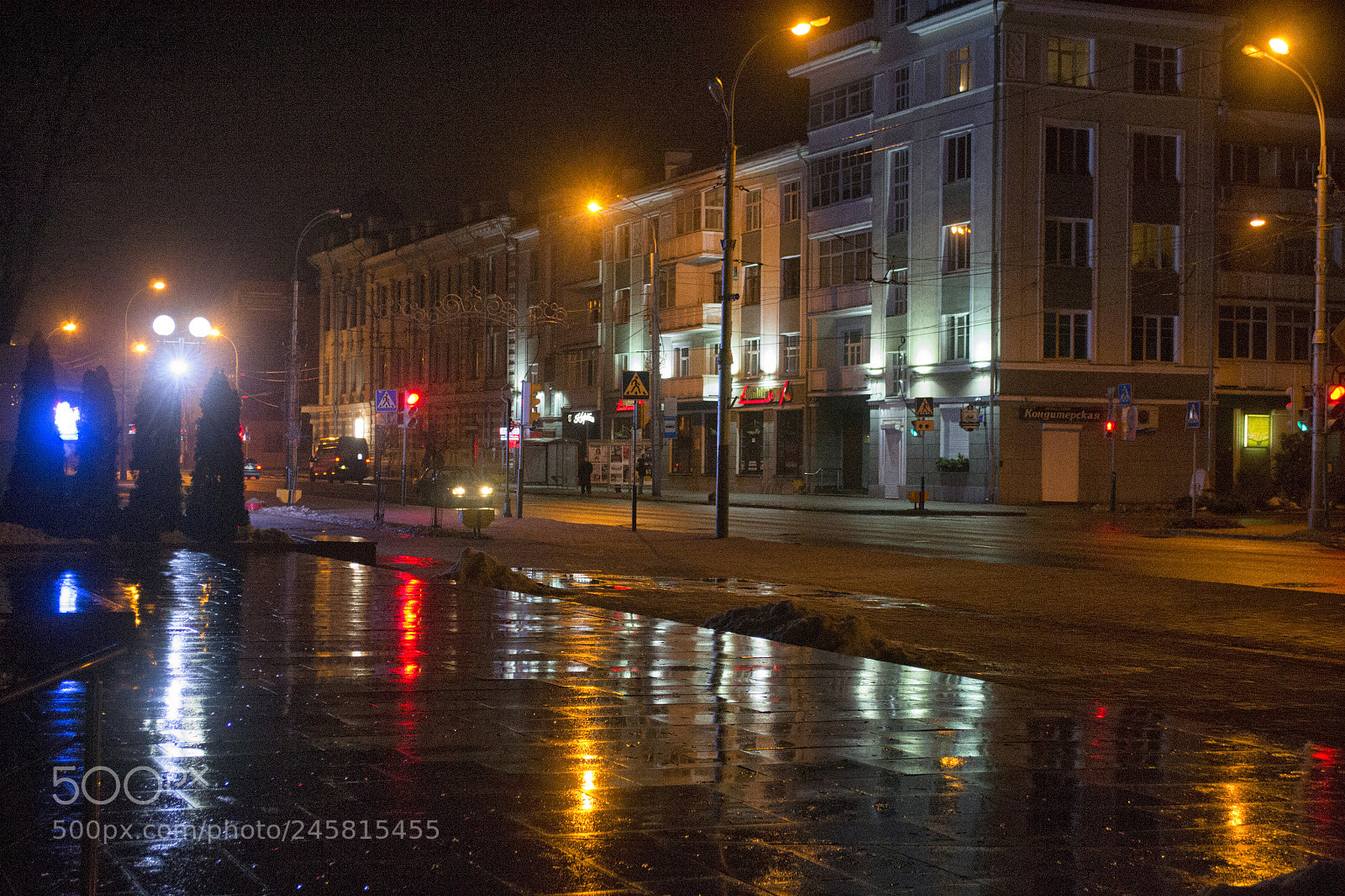 Nikon D3100 sample photo. Ночной Гомель photography