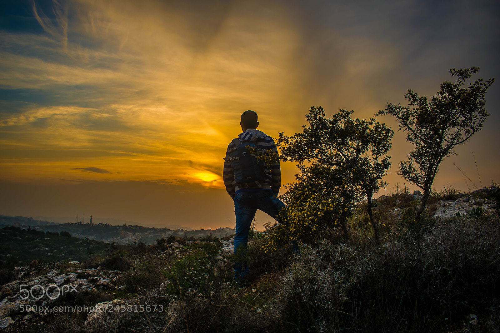 Nikon D5500 sample photo. Sunset hunt photography