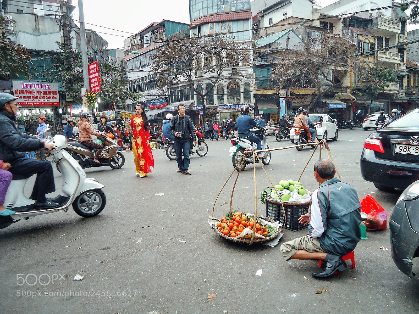 Sony Cyber-shot DSC-W610 sample photo. Dong xuan street photography