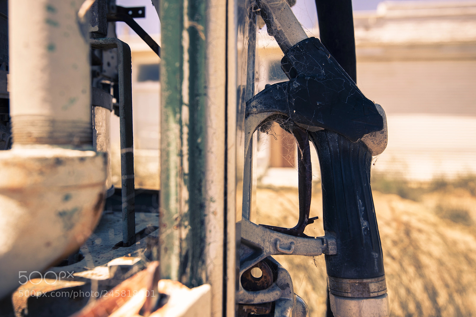 Nikon D800 sample photo. Old rustic fuel pump photography