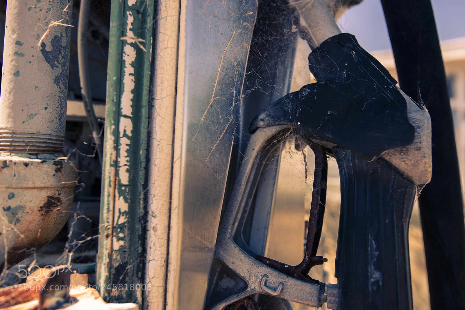 Nikon D800 sample photo. Old rustic fuel pump photography