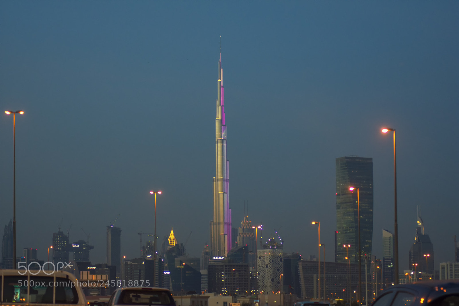 Nikon D3400 sample photo. The blue hour light photography