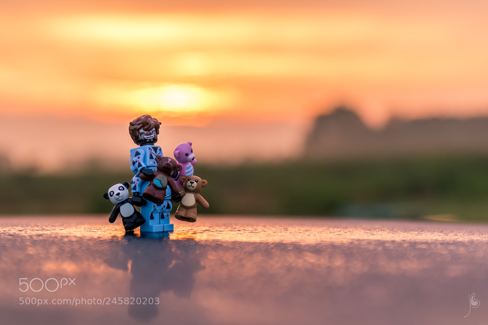 Canon EOS 7D Mark II sample photo. Garmadon loves his teddy photography