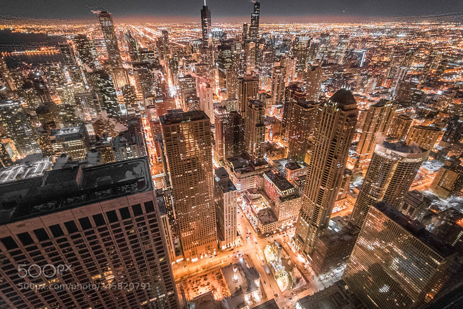 Nikon D7200 sample photo. John hancock center photography