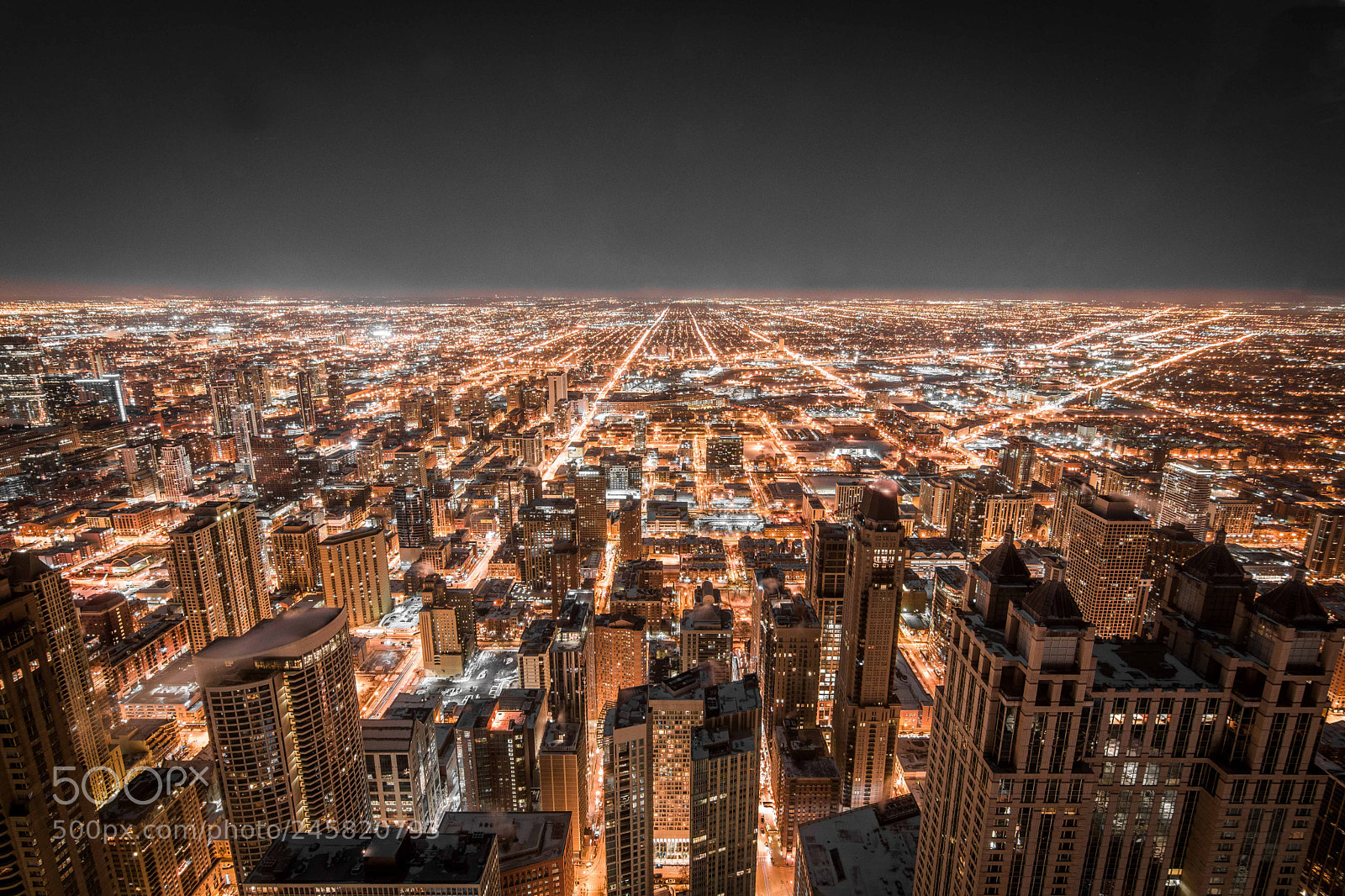Nikon D7200 sample photo. John hancock center photography