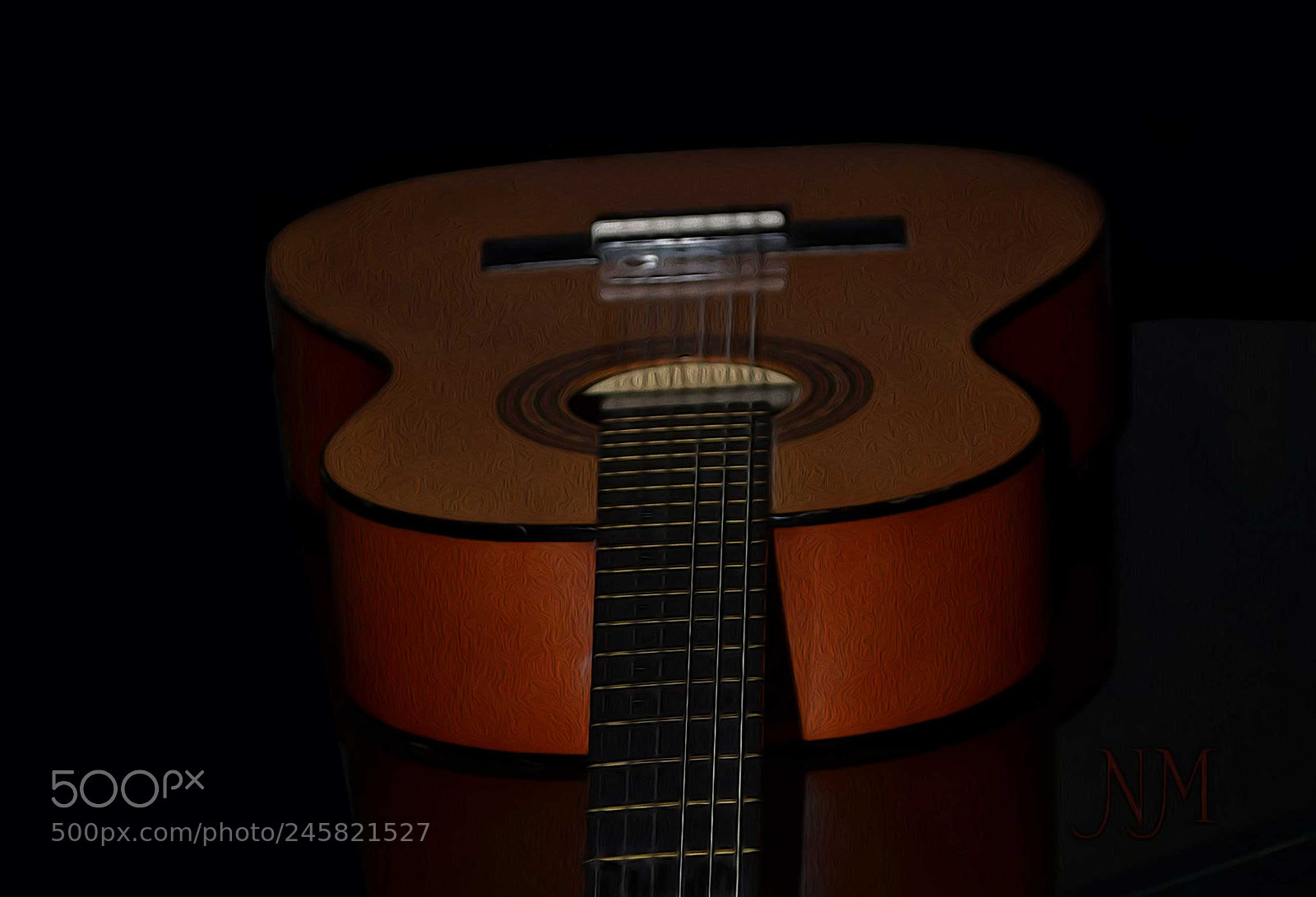 Nikon D5100 sample photo. Spanish guitar photography