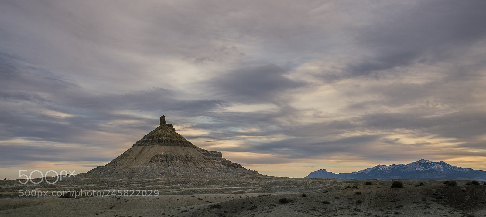 Nikon D600 sample photo. Sunset factory butte photography