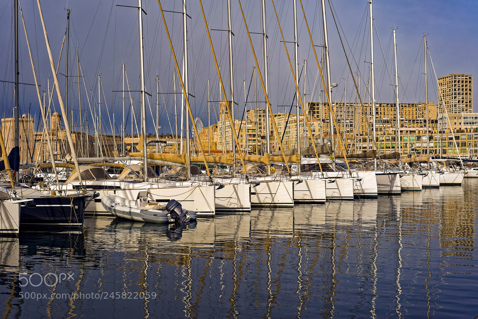 Nikon D800 sample photo. The port of marseille # 4 photography