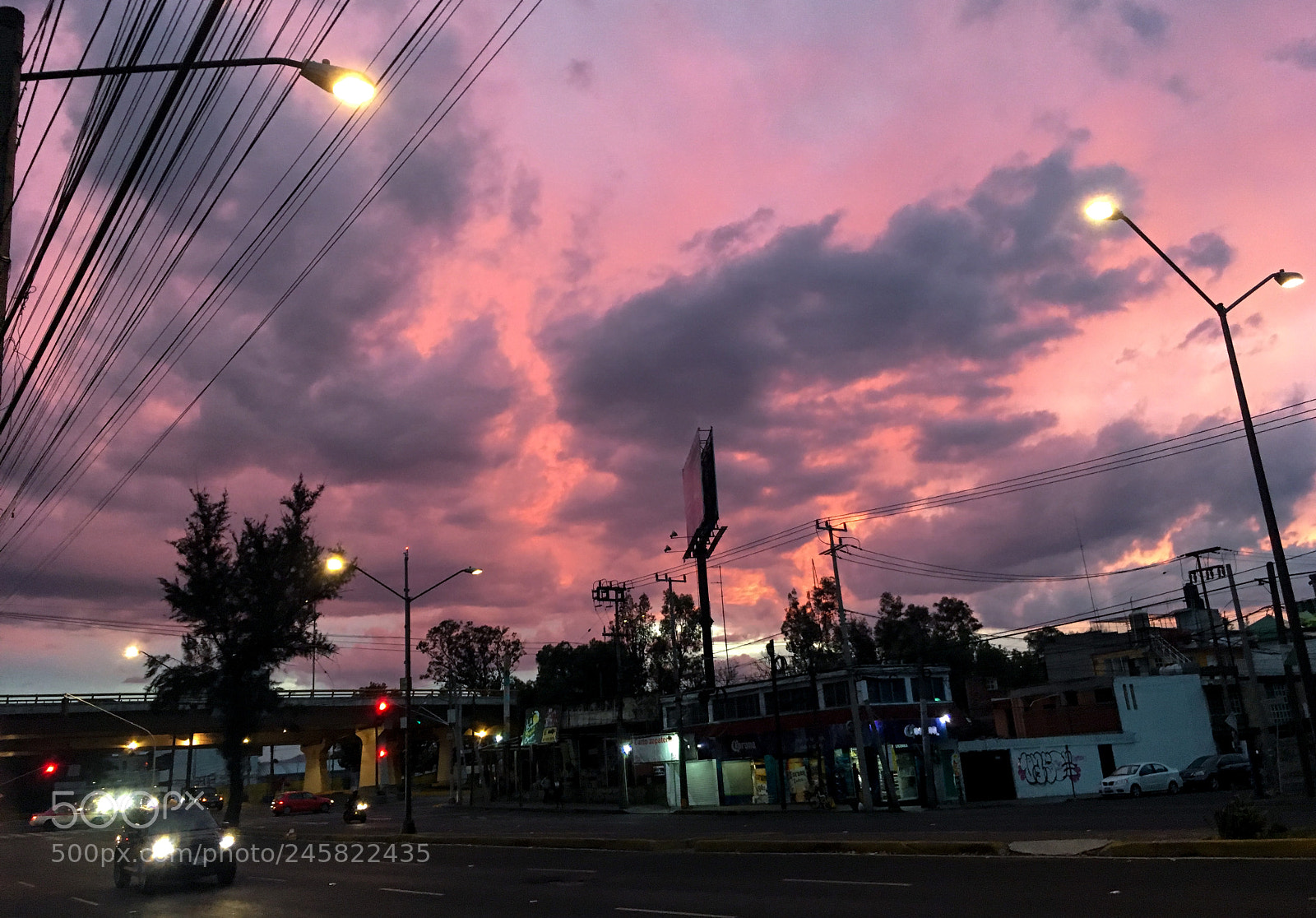 Apple iPhone SE sample photo. Red sky photography