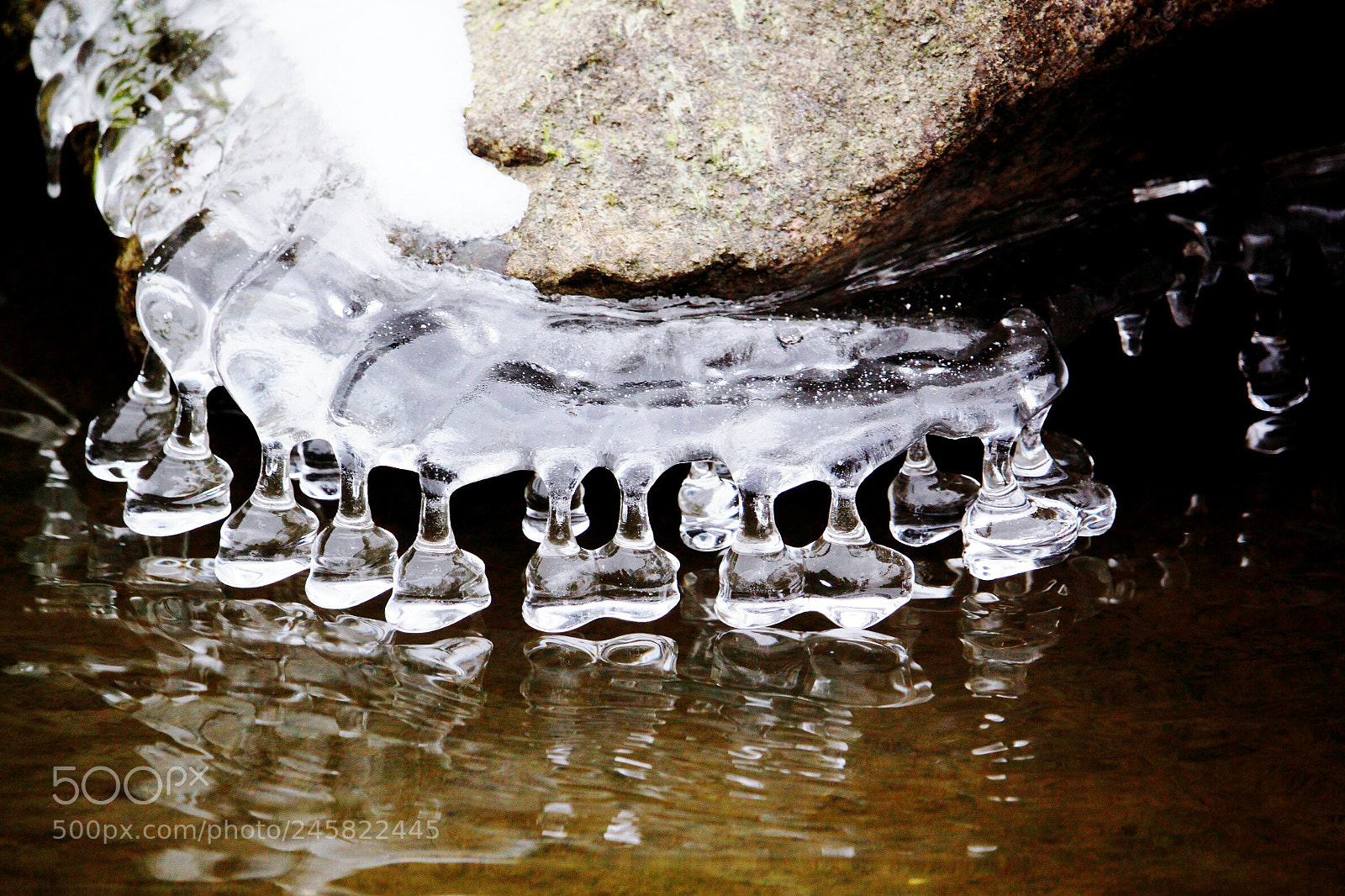 Canon EOS 500D (EOS Rebel T1i / EOS Kiss X3) sample photo. Ice art photography