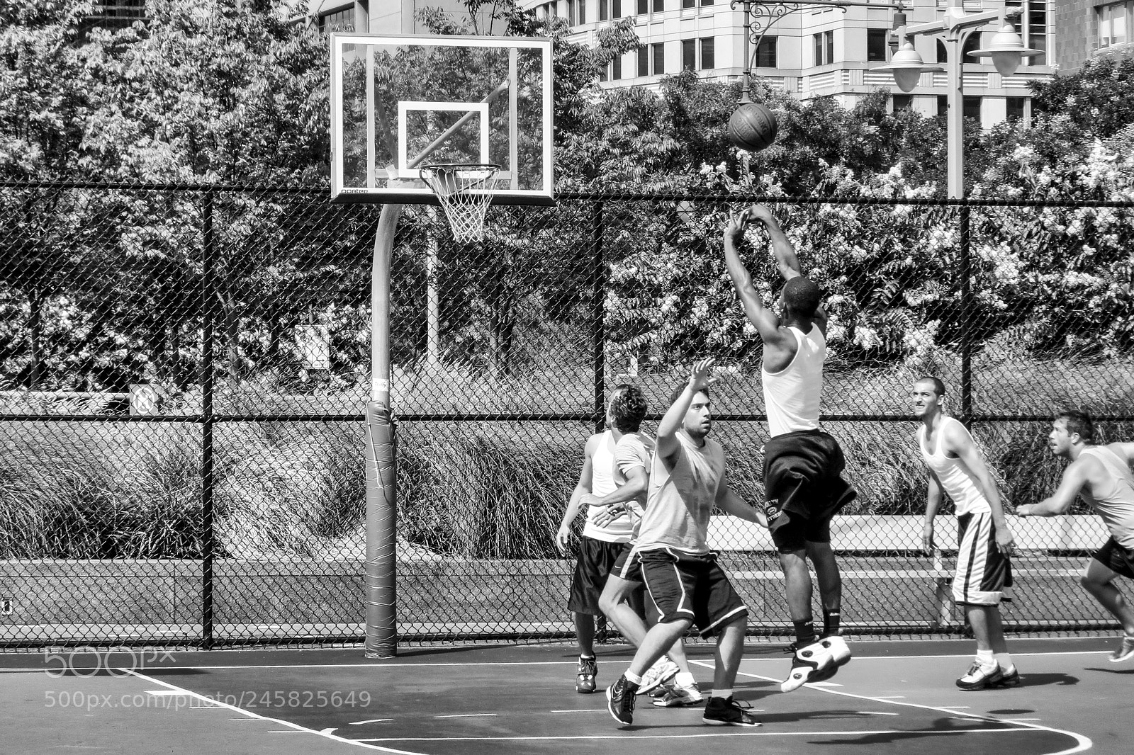 Canon PowerShot SX40 HS sample photo. Streetball photography