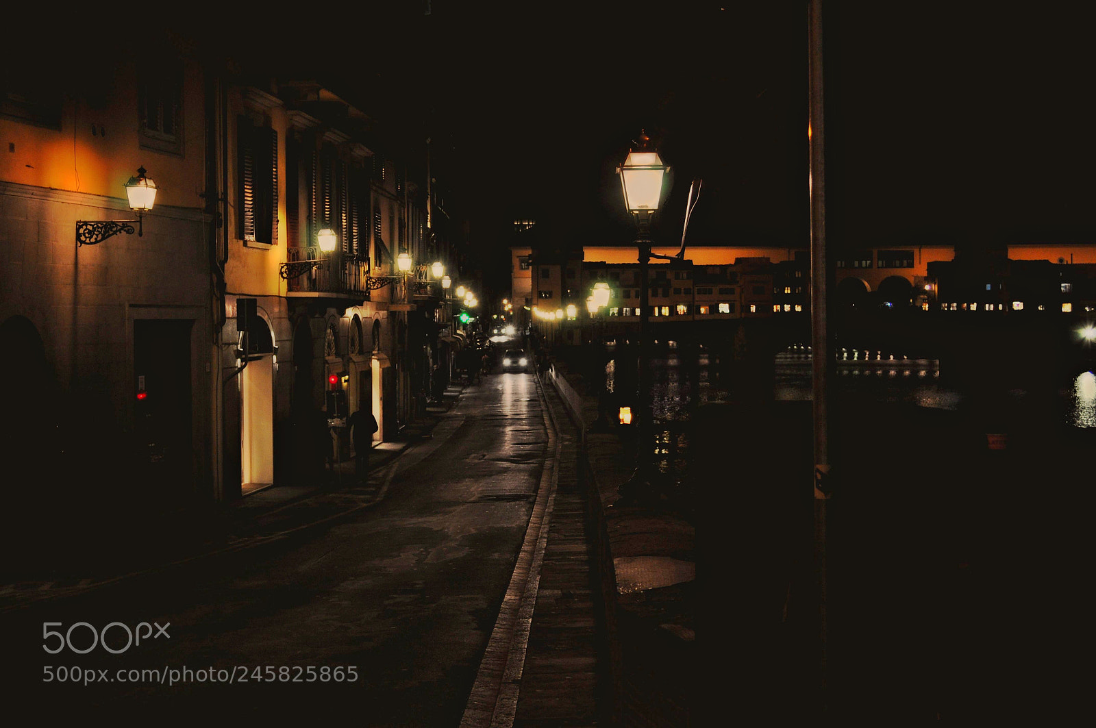 Nikon D90 sample photo. Night in florence photography
