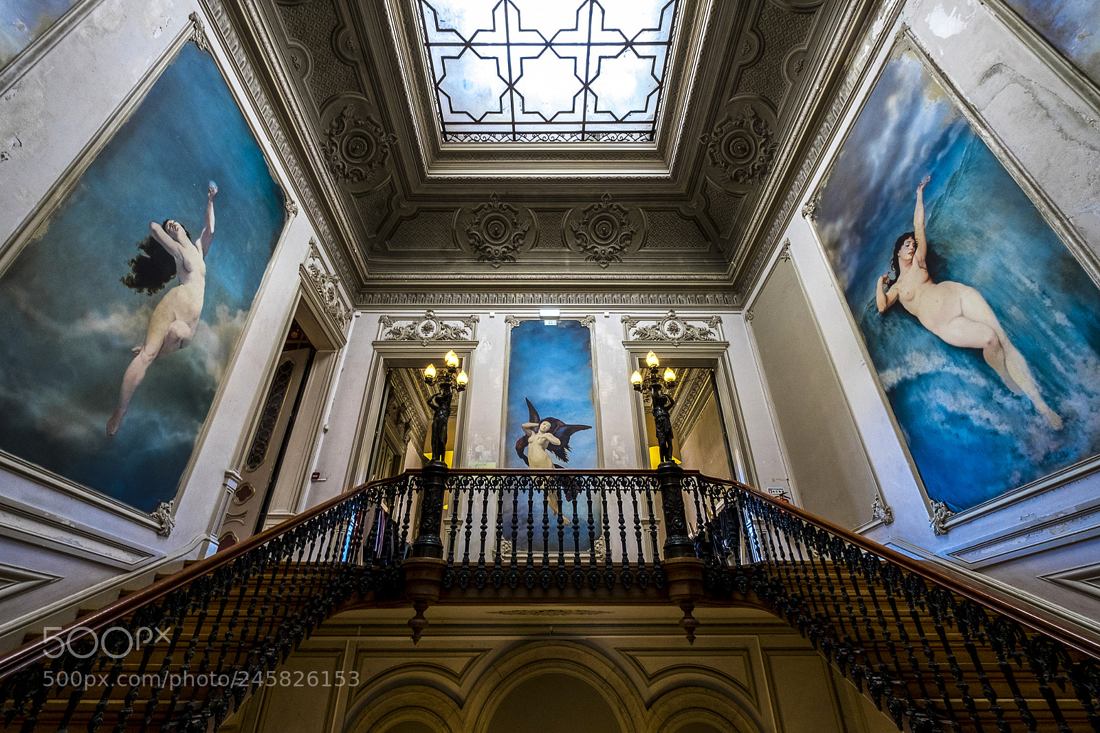 Fujifilm X-T1 sample photo. Angels in blue photography
