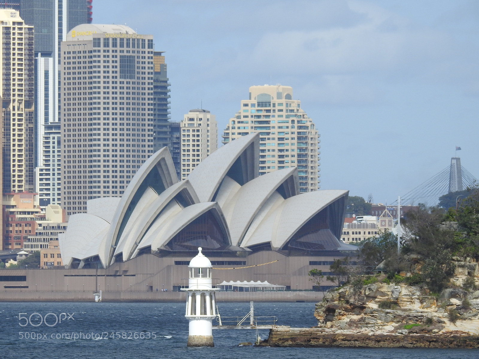 Nikon Coolpix P900 sample photo. Lighthouse 2 sydney harbour photography