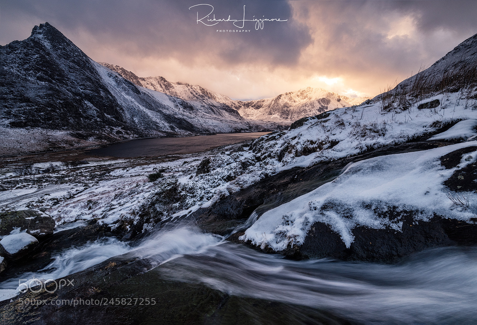Nikon D810 sample photo. Ogwen sunset photography