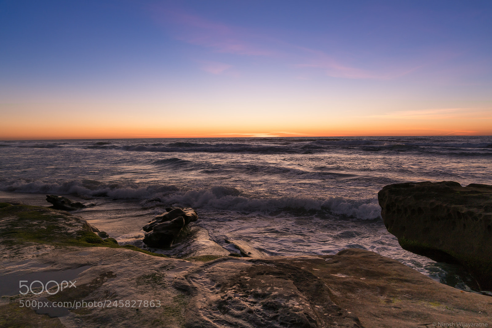 Sony a7R II sample photo. Just after sunset at photography