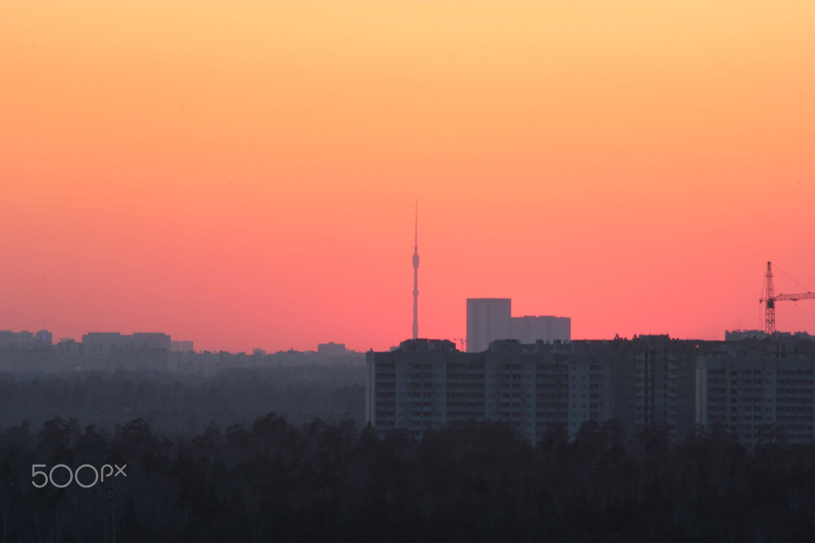 Canon EF-S 55-250mm F4-5.6 IS II sample photo. Pink sunset photography