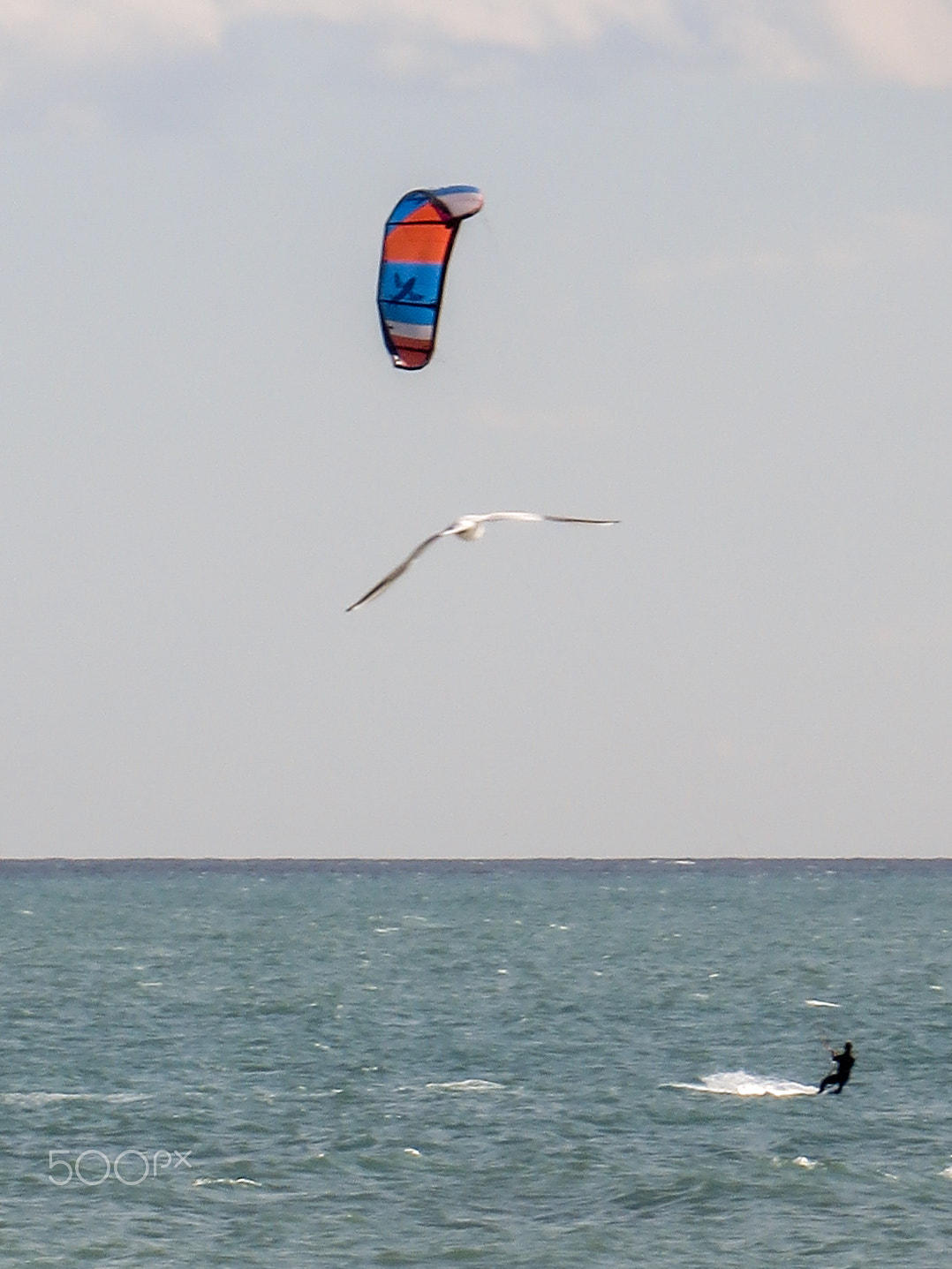 Canon PowerShot SX280 HS sample photo. Kite surfers photography