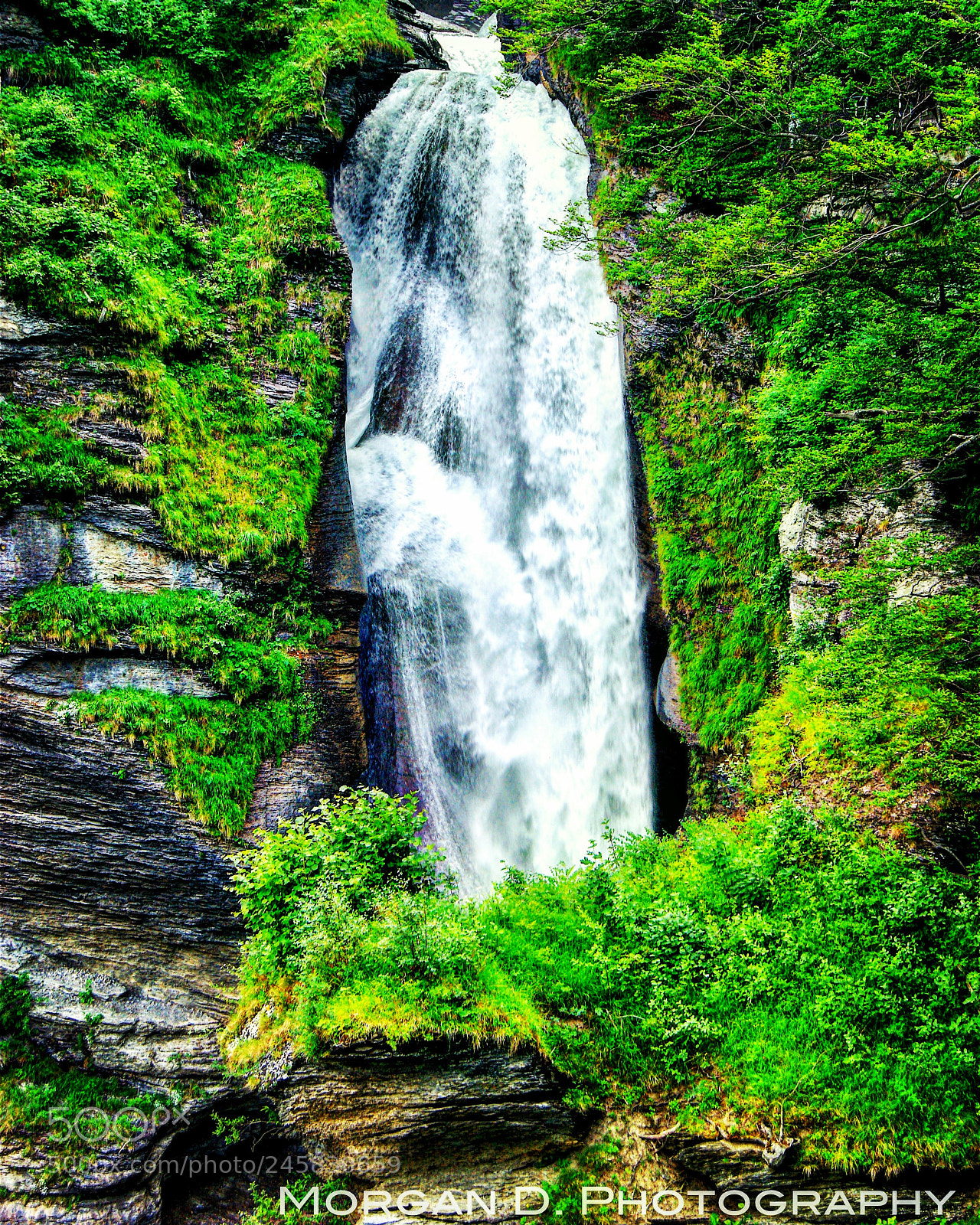 Sony Alpha DSLR-A380 sample photo. Reichenbachfall, be photography