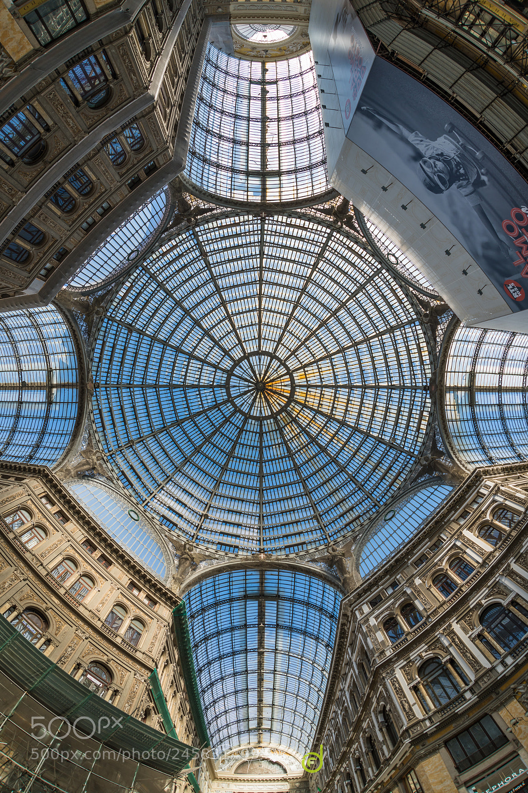 Nikon D850 sample photo. Galleria umberto i photography