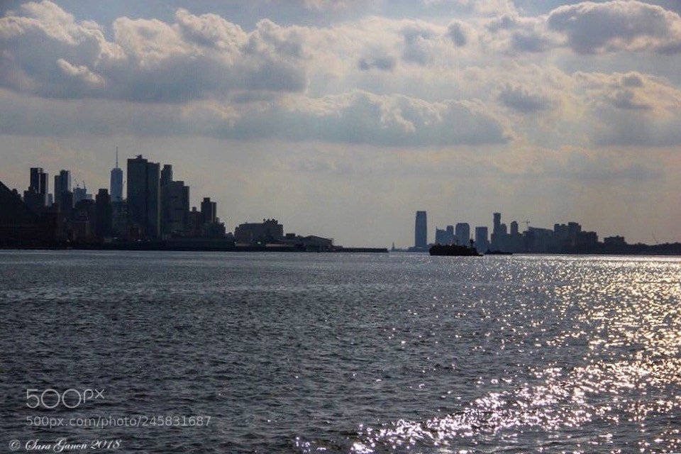 Canon EOS 550D (EOS Rebel T2i / EOS Kiss X4) sample photo. Silhouettes of manhattan's skyline photography