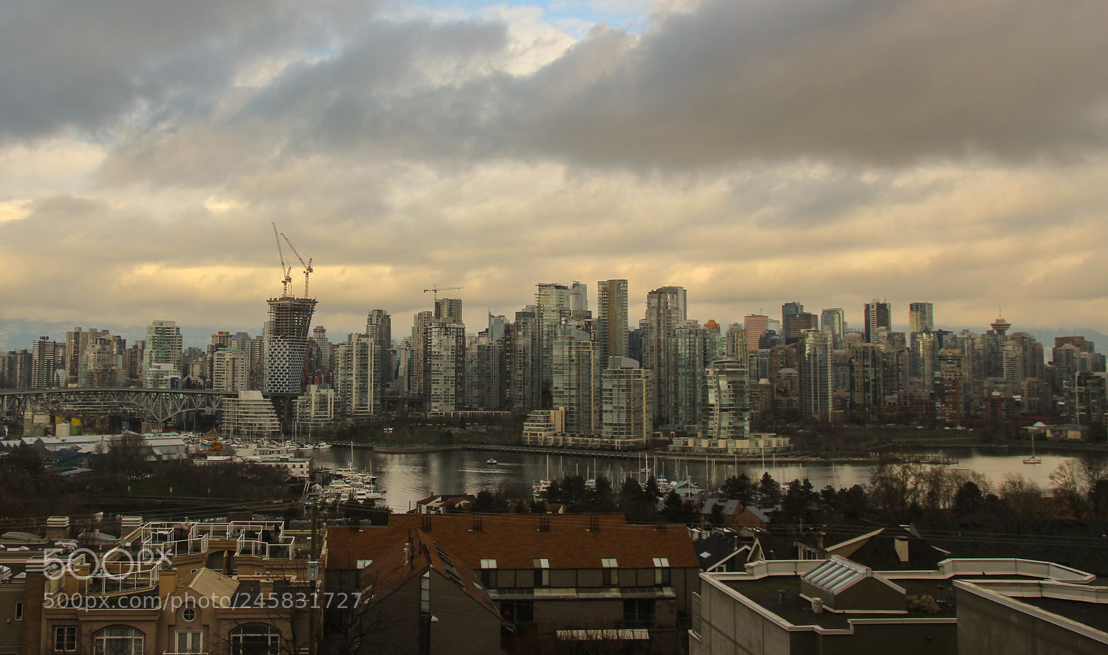 Canon EOS 600D (Rebel EOS T3i / EOS Kiss X5) sample photo. Clouds over false creek photography