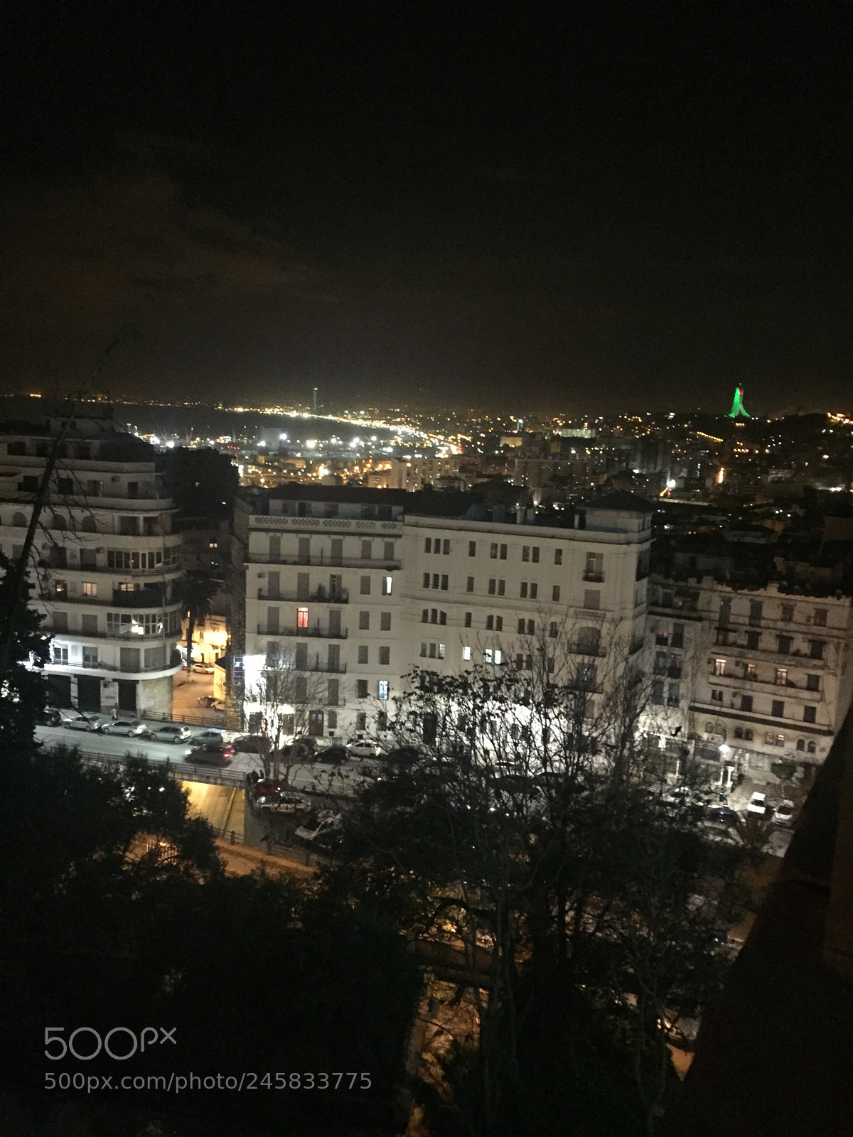 Apple iPhone 6 sample photo. Alger by night (algeria) photography