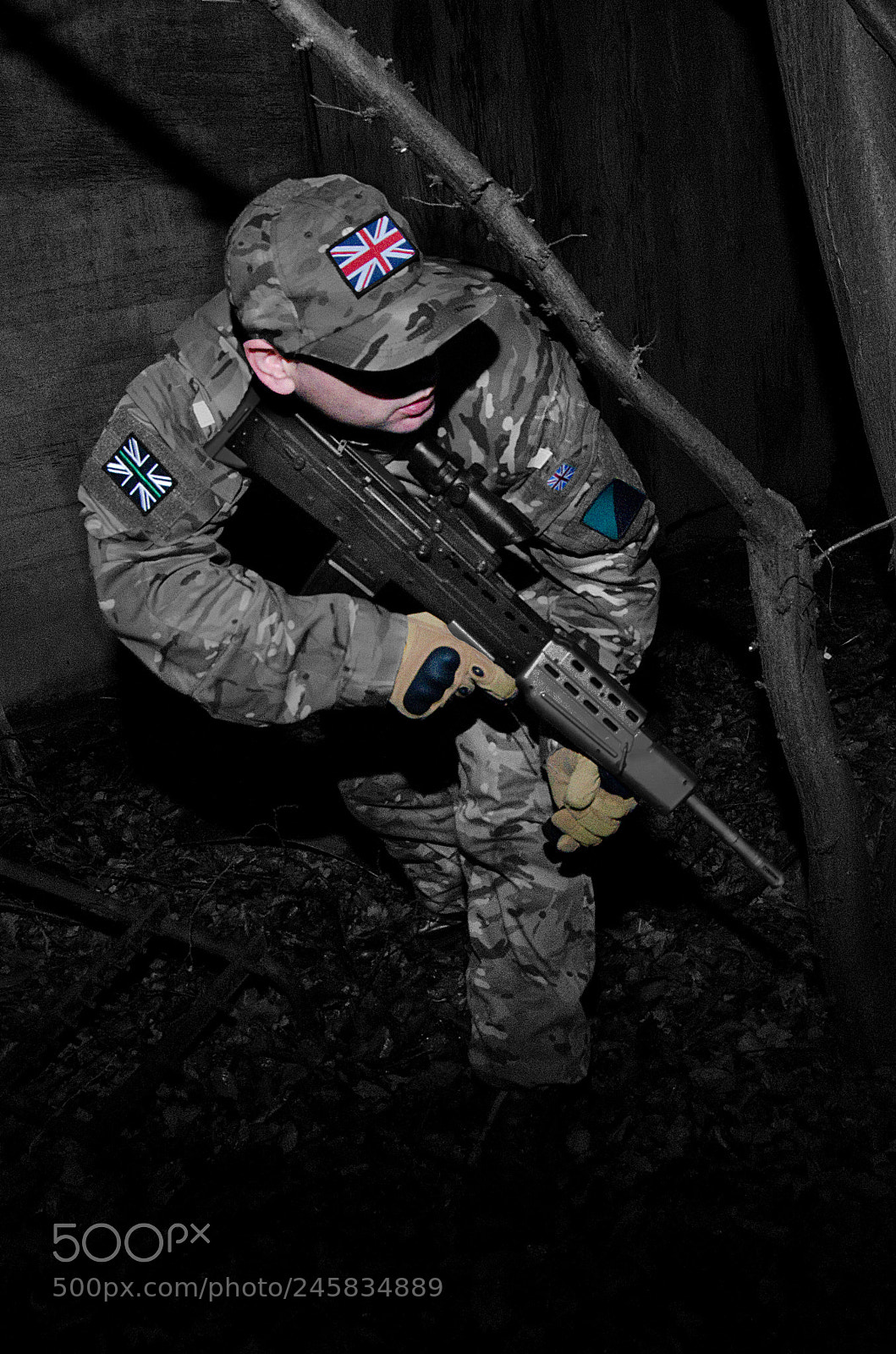 Nikon D5100 sample photo. Royal irish regiment ranger photography