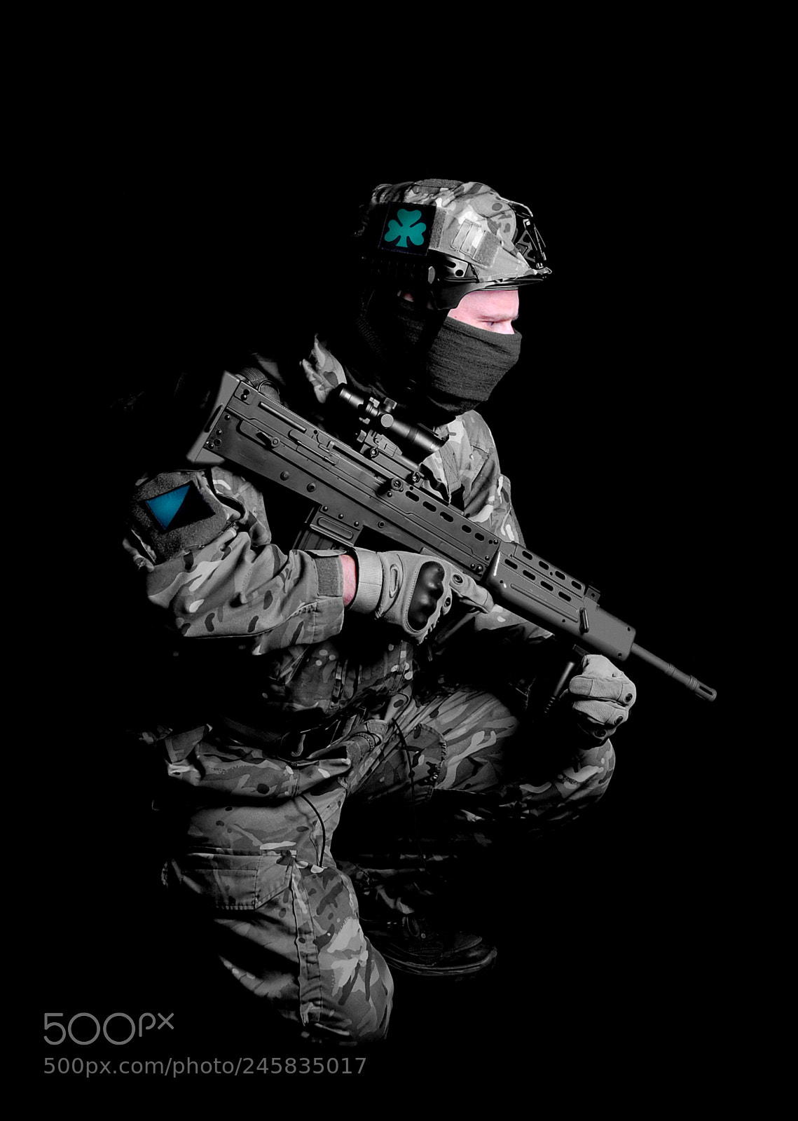 Nikon D40 sample photo. Royal irish regiment ranger photography