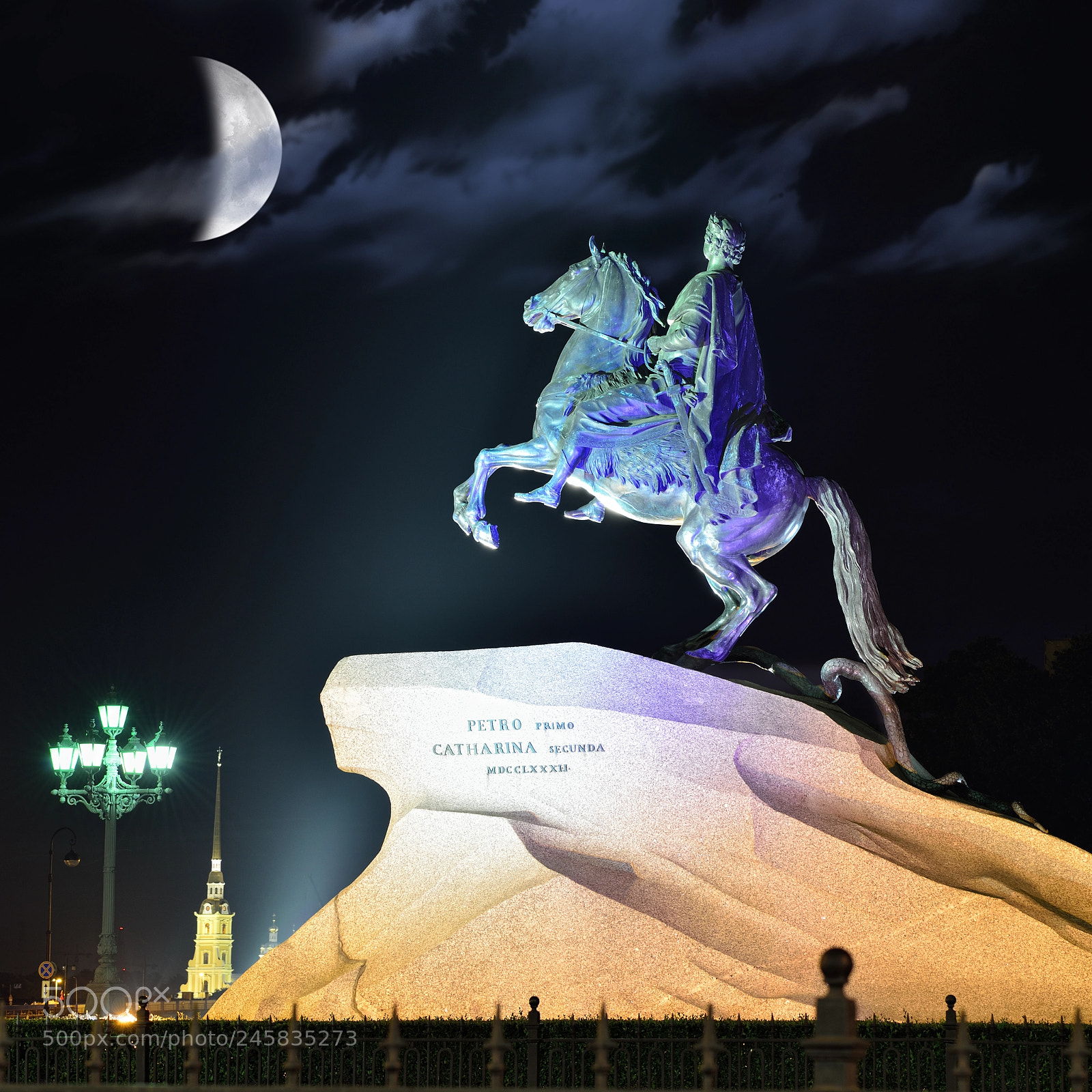 Nikon D800 sample photo. Monument of piter first photography
