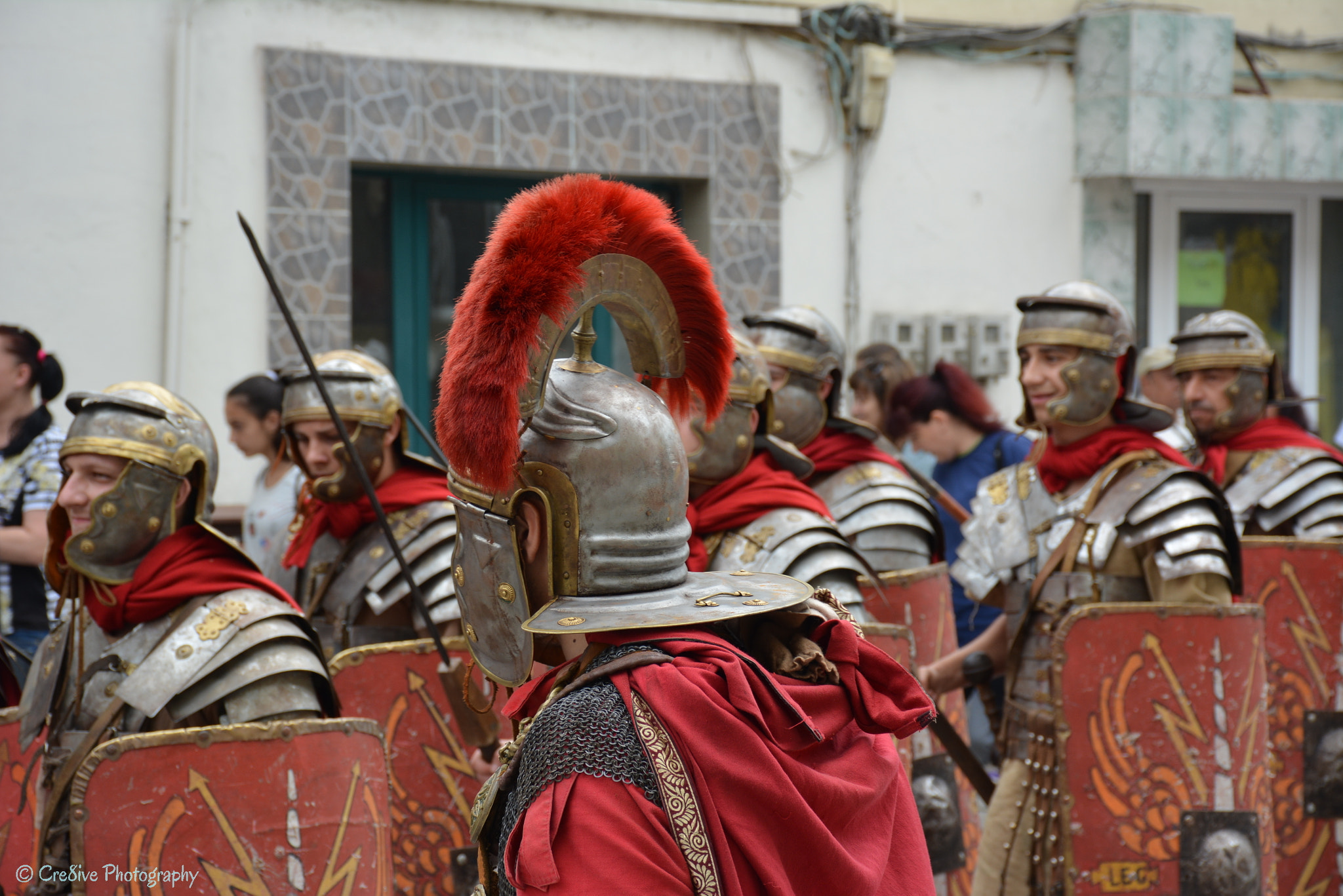 Nikon D5200 sample photo. Centurion during historical reenactment photography