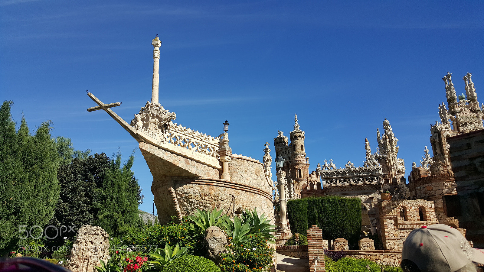 Samsung Galaxy S6 sample photo. Benelmadina columbus castle photography