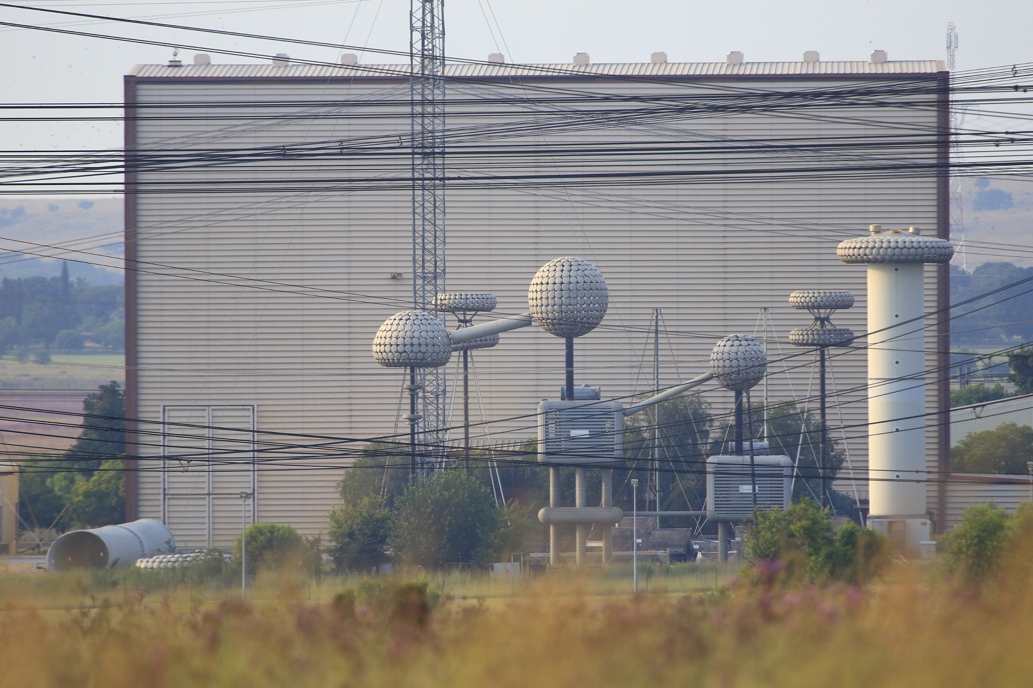 Canon EF 100-400mm F4.5-5.6L IS USM sample photo. Rietvlei sub station photography