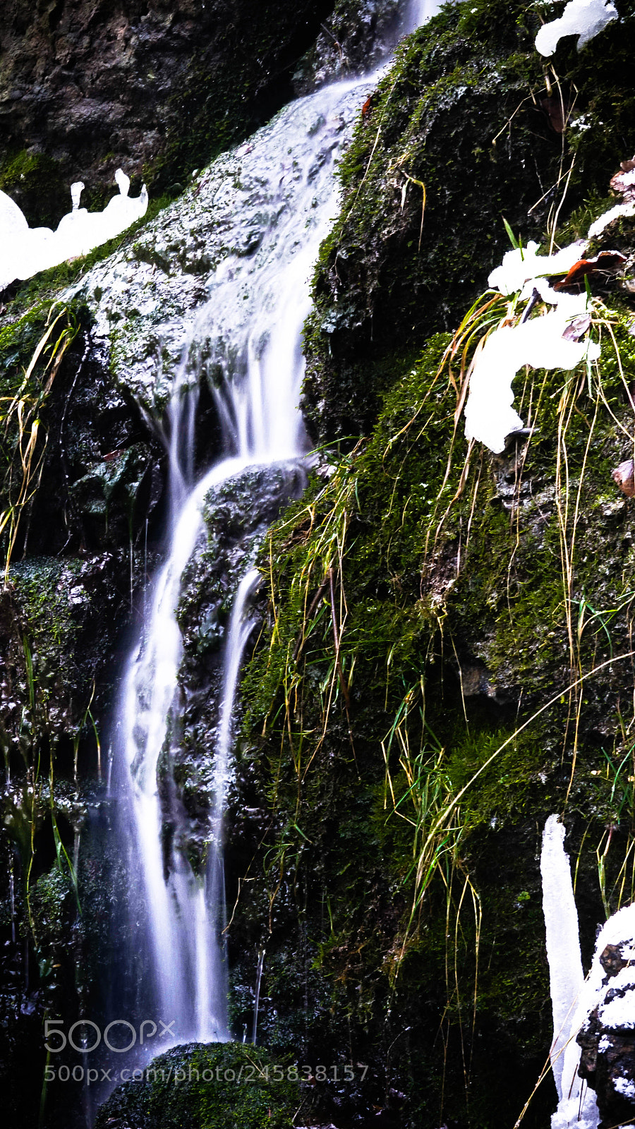 Sony a7 sample photo. Smooth fall photography