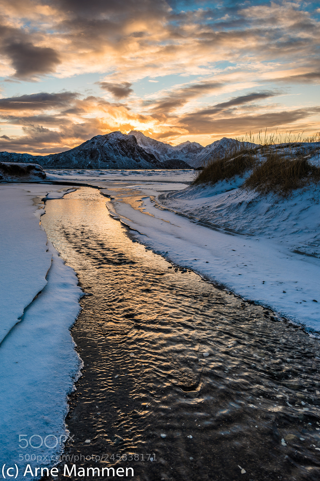 Nikon D810 sample photo. Haukland beach sunset photography
