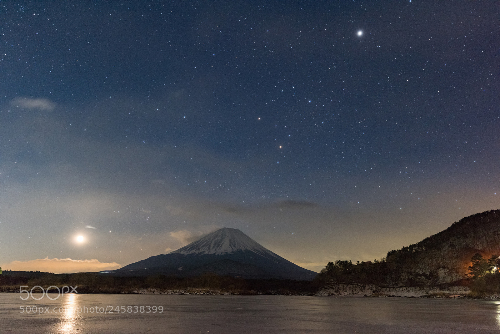 Nikon D810 sample photo. Frozen lake photography