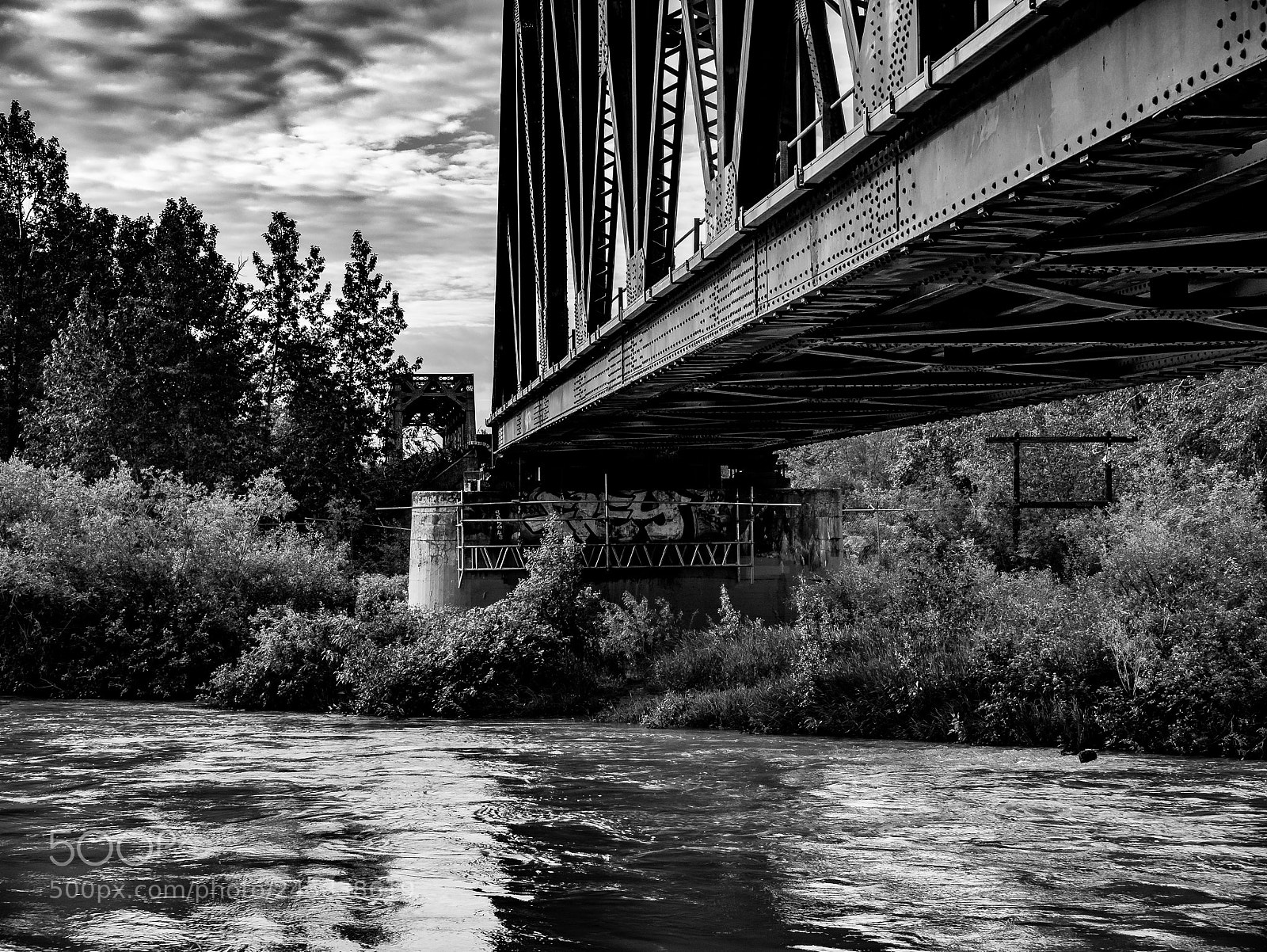 Panasonic Lumix DMC-GX7 sample photo. Calgary twin bridges photography