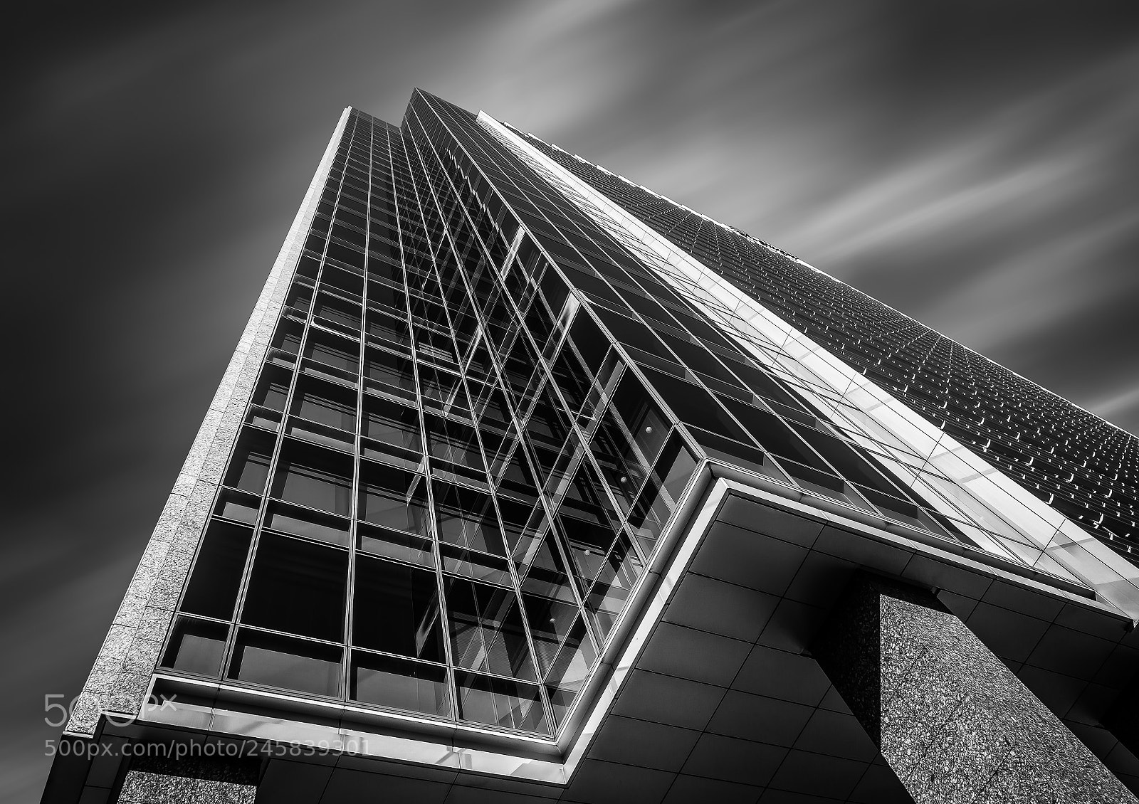 Sony DSC-RX100M5 sample photo. Building with glass front photography