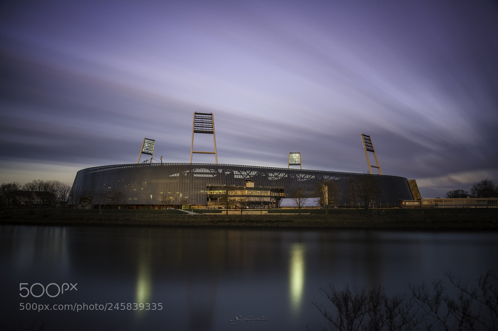 Nikon D7200 sample photo. Weserstadion bremen vor spielbeginn photography