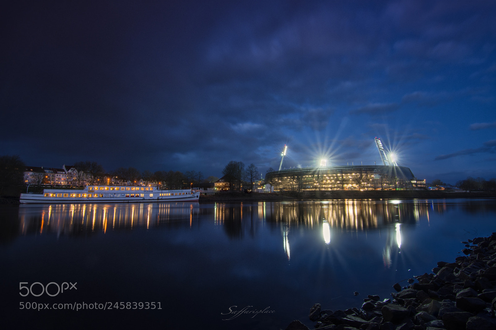 Nikon D7200 sample photo. Weserstadion in action photography