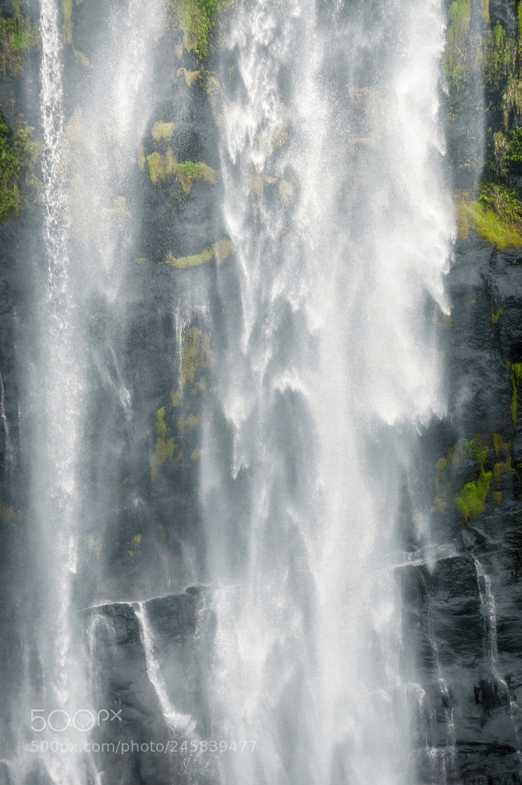 Nikon D90 sample photo. Waterfall photography